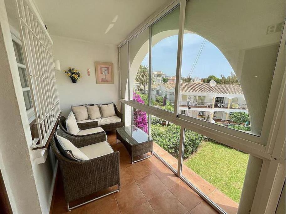 Lux 2 Kmr App Stella Blanca Met Zwembaden Airco En Zeezicht Apartment Fuengirola Exterior photo